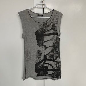 Vanilla Sugar Muscle Tank Top